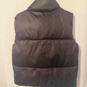 Old Navy Chocolate Brown Quilted Vest